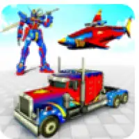 Police Shark Robot Car Game